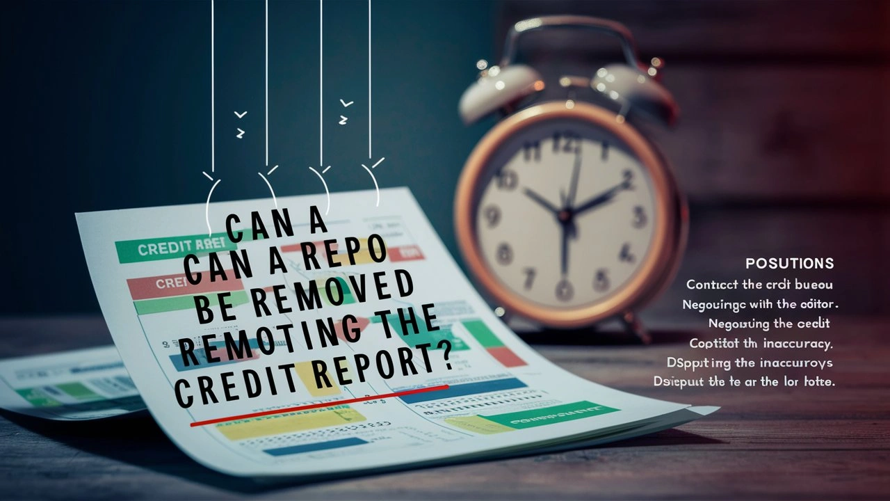 Can A Repo Be Removed From Credit Report?