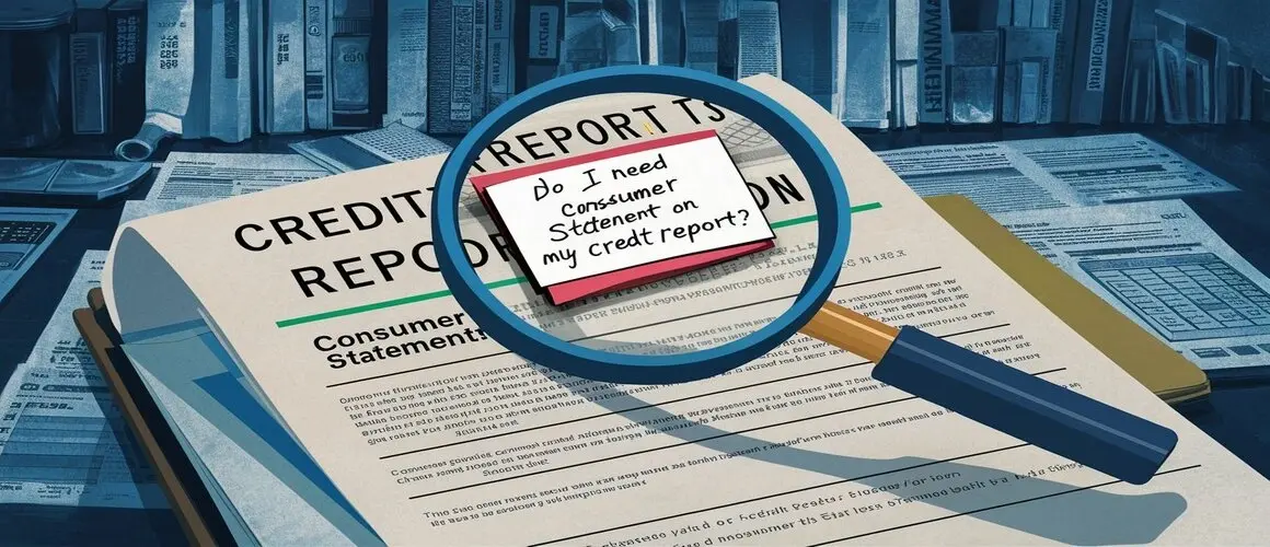 Do I Need A Consumer Statement On My Credit Report?