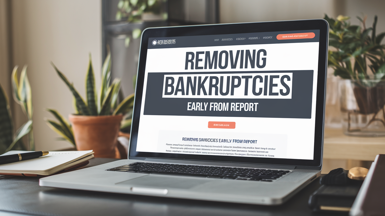 Credit Repair: Removing Bankruptcies Early from Report