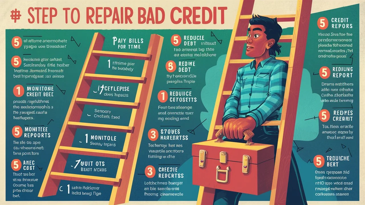 How Can I Repair My Bad Credit?