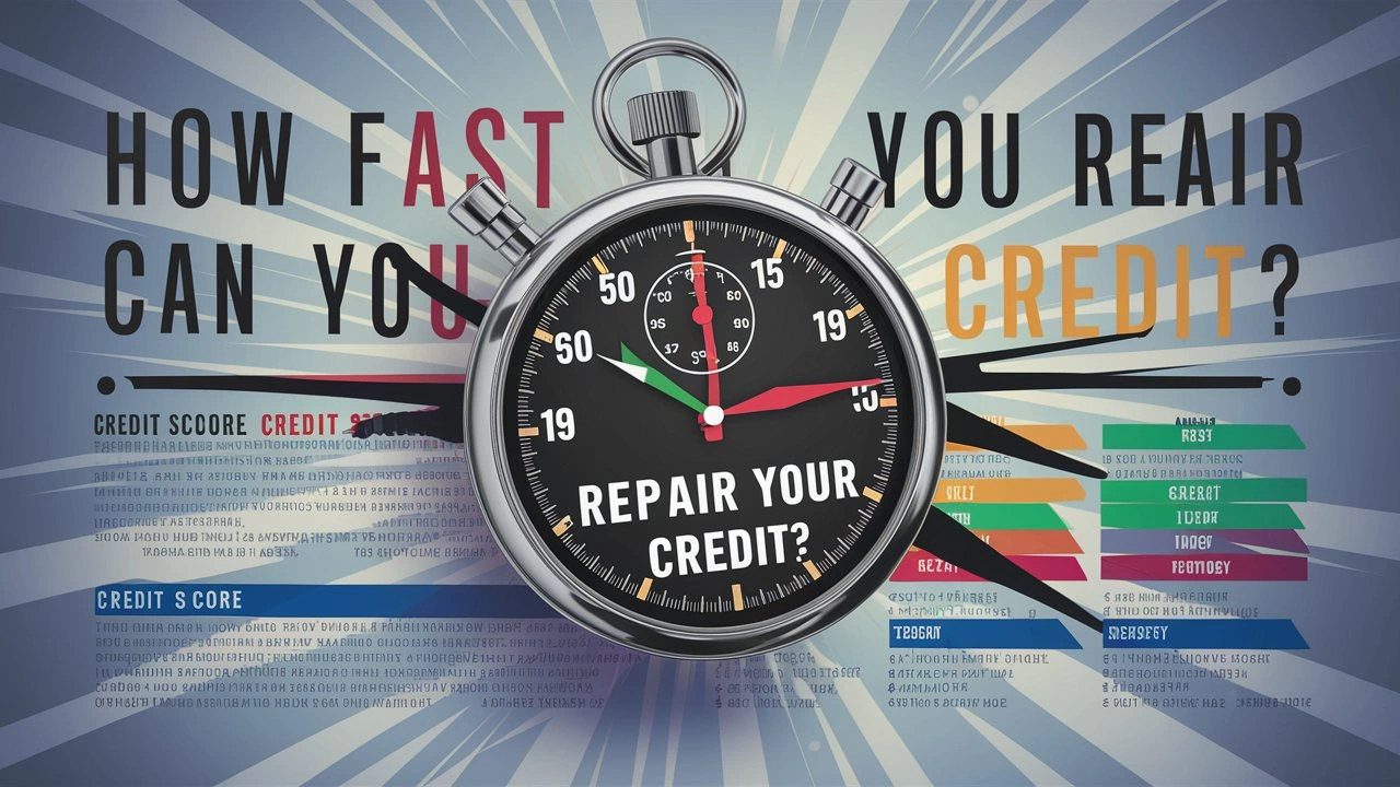 How Fast Can You Repair Your Credit?