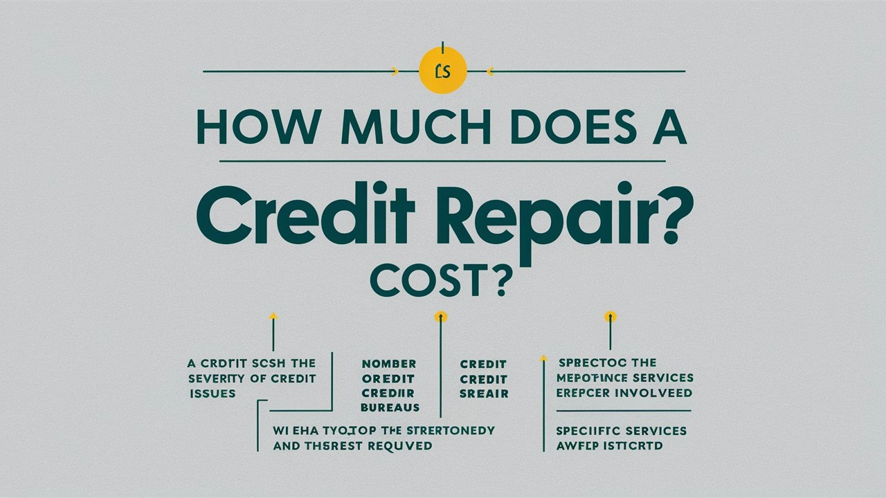 How Much Does A Credit Repair Cost?