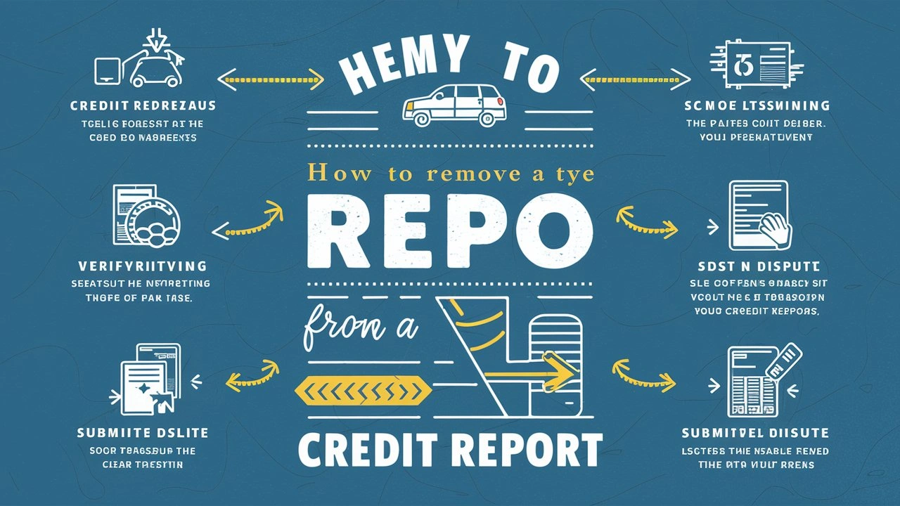 How To Remove A Repo From Credit Report?