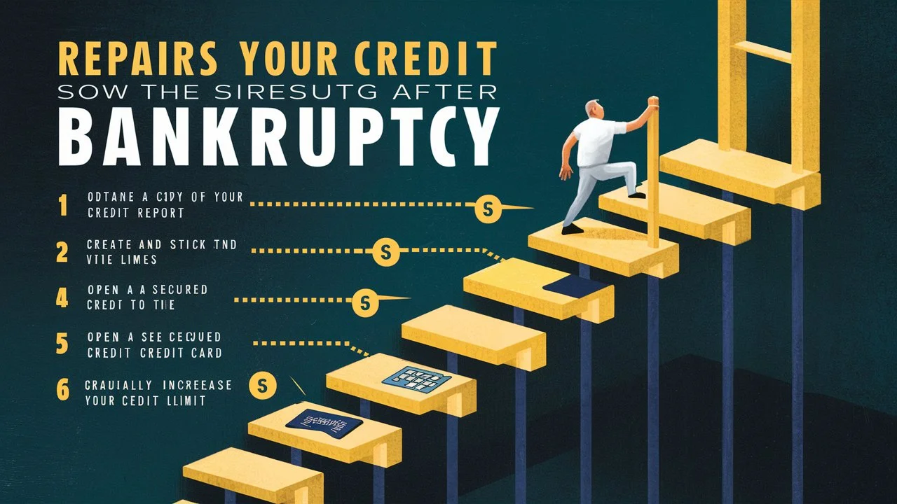 How To Repair Credit After Bankruptcy?