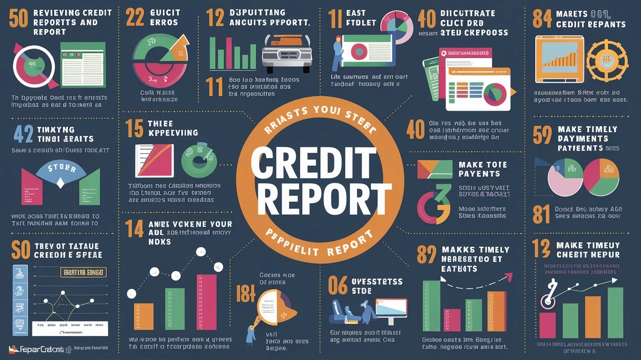 How To Repair My Credit Report?