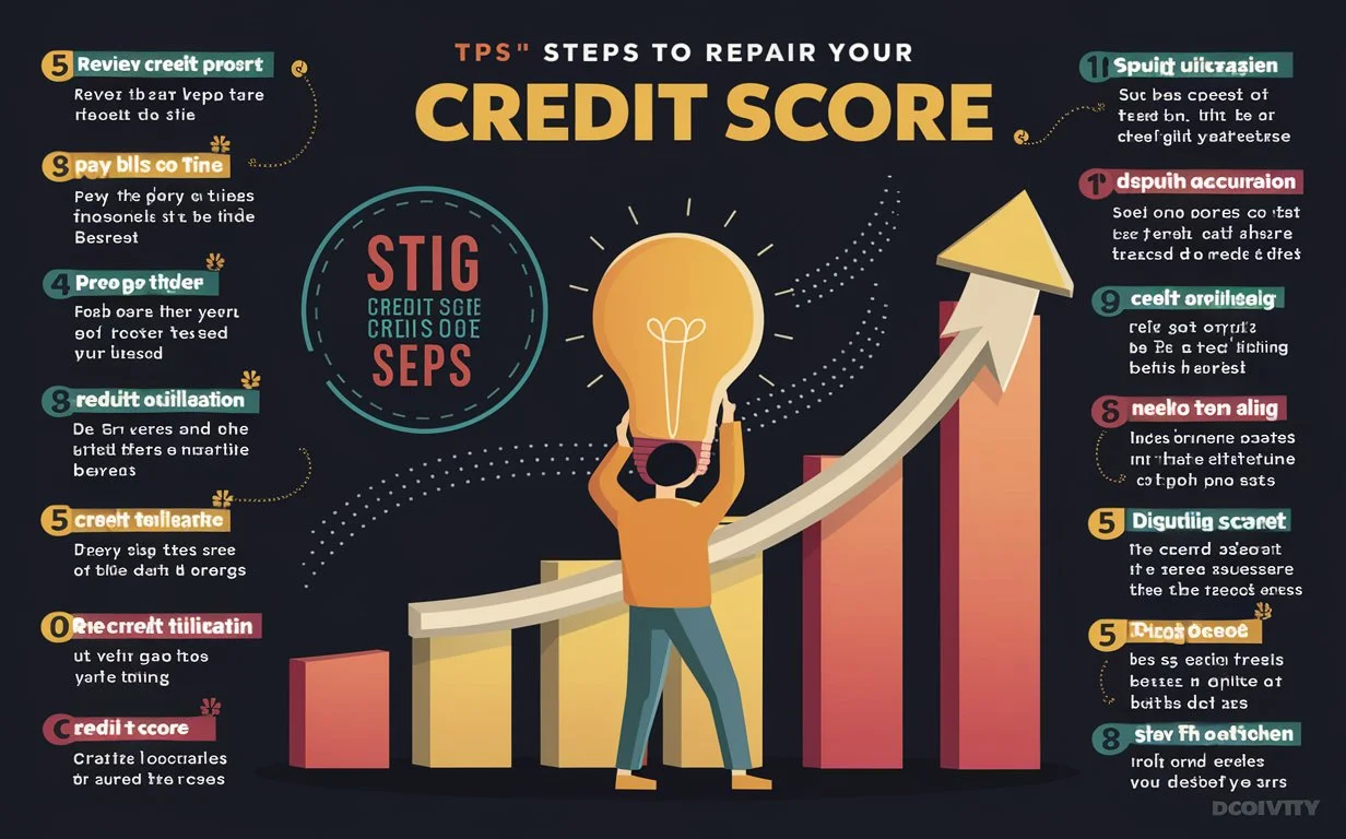 How To Repair My Credit Score Myself?