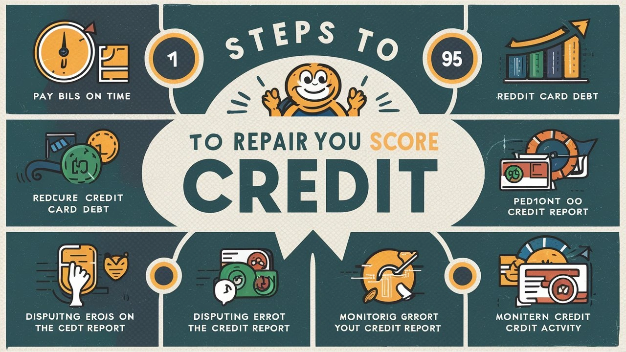 How To Repair My Credit Score?