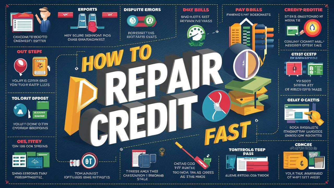 How To Repair Your Credit Fast?