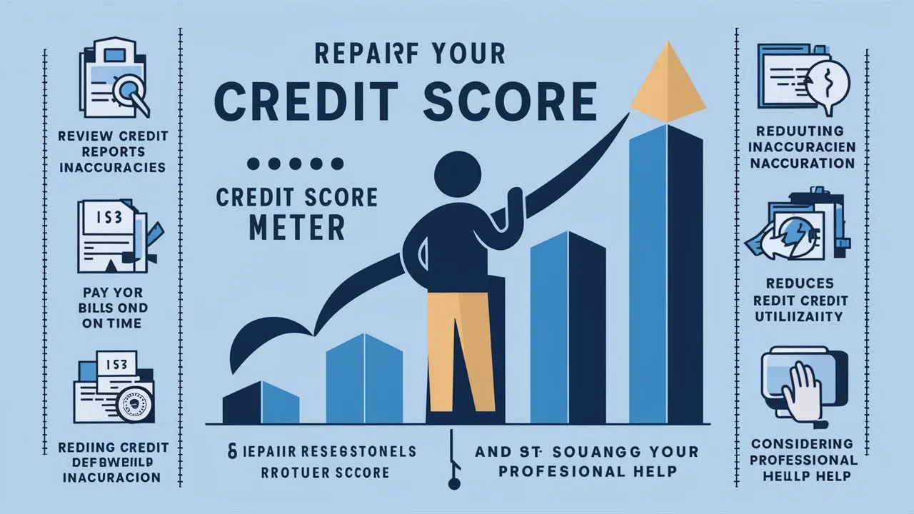 How To Repair Your Credit Score Yourself?