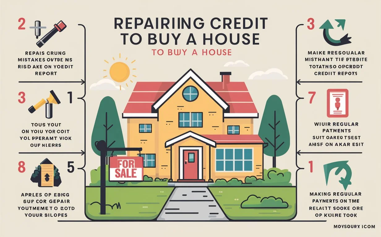 How To Repair Your Credit To Buy A House?